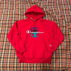 Supreme Champion Stacked C Hoodie